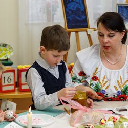 Фото з майстер-класу із писанкарства «Хвостики ластівки», Тетяна Коновал