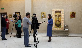 Відкриття виставки сучасних ікон «Обличчям до чудес», 1 лютого 2019 р.