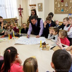 Фото з лекції та майстер-класу «Новорічна Феєрія» від Валерія Лейка