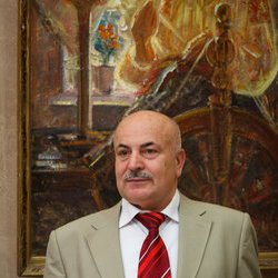 Іван Черниш на відкритті виставки «На рідній на своїй землі...», 28.11.2016 р.
