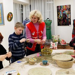 Фото з майстер-класу із травоплетіння, Маргарита Канішева