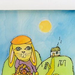 Автор: Варвара Василенко. Виставка «Сонячний Великдень-2017», 8.04 – 6.05.2017 р.