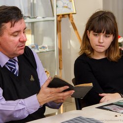 Фото з лекції та майстер-класу «Новорічна Феєрія» від Валерія Лейка