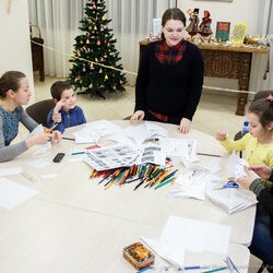 Фото з майстер-класу «Сніжинка-витинанка», Марія Кривець