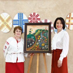 Відкриття виставки «Сонячний Великдень-2017», 8 квітня 2017 року