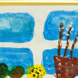 Автор: Кіра Бацак. Виставка «Сонячний Великдень-2017», 8.04 – 6.05.2017 р.