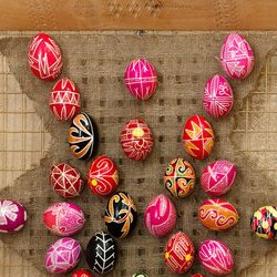 Майстер: Оксана Білоус. Виставка «Сонячний Великдень-2017», 8.04 – 6.05.2017 р.