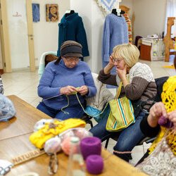 Фото з майстер-класу із в'язання спицями домашніх «чешок», Катерина Степанюк