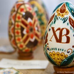Майстер: Лілія Дяк, «Сонячний Великдень-2018», 17.03 - 7.04.2018 р.