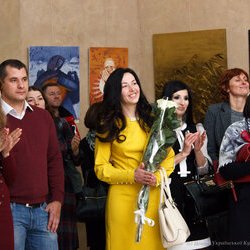 Відкриття виставки «Ukrainian art is the Best», 1.11.2016 р.
