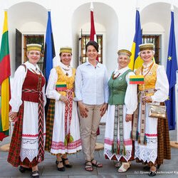 Захід з нагоди сторіччя відновлення державності Литви, Латвії і Естонії, 21 червня 2018 р.