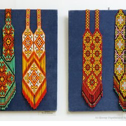 Майстер: Наталія Артюхова. V Всеукраїнська виставка «Бісер: Вчора. Сьогодні. Завтра», 4.03 – 2.04.2017 р.