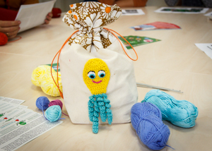 Майстер-клас із в'язання іграшок-восьминіжок, 29.10.2016 р. 