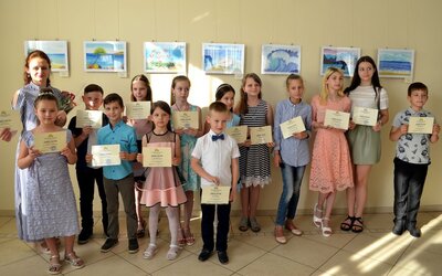 Відкриття виставки «Морська казка»