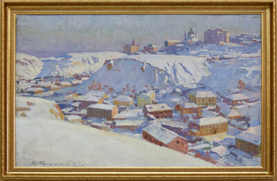 Відкриття виставки живопису « Зима у вікні »