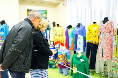 Урочисте відкриття V Всеукраїнської виставки в‘язання «Тепла Осінь»