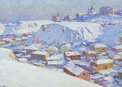 Виставка живопису « Зима у вікні »