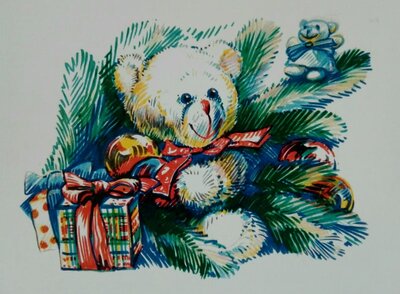 Майстер-клас « Ведмедики святкують Різдво » 