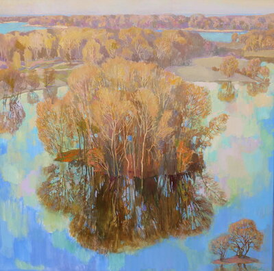 Персональна виставка пейзажу Олеся Солов'я «Мистецький образ – пори року» 15 січня – 3 лютого 2020 року